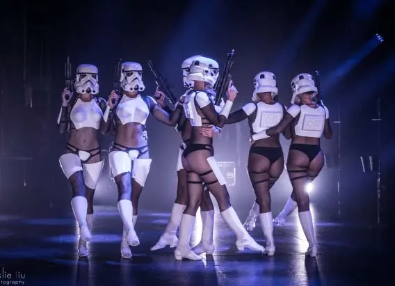 The Empire Strips Back Info - The Empire Strips Back in LA: A Burlesque Parody
